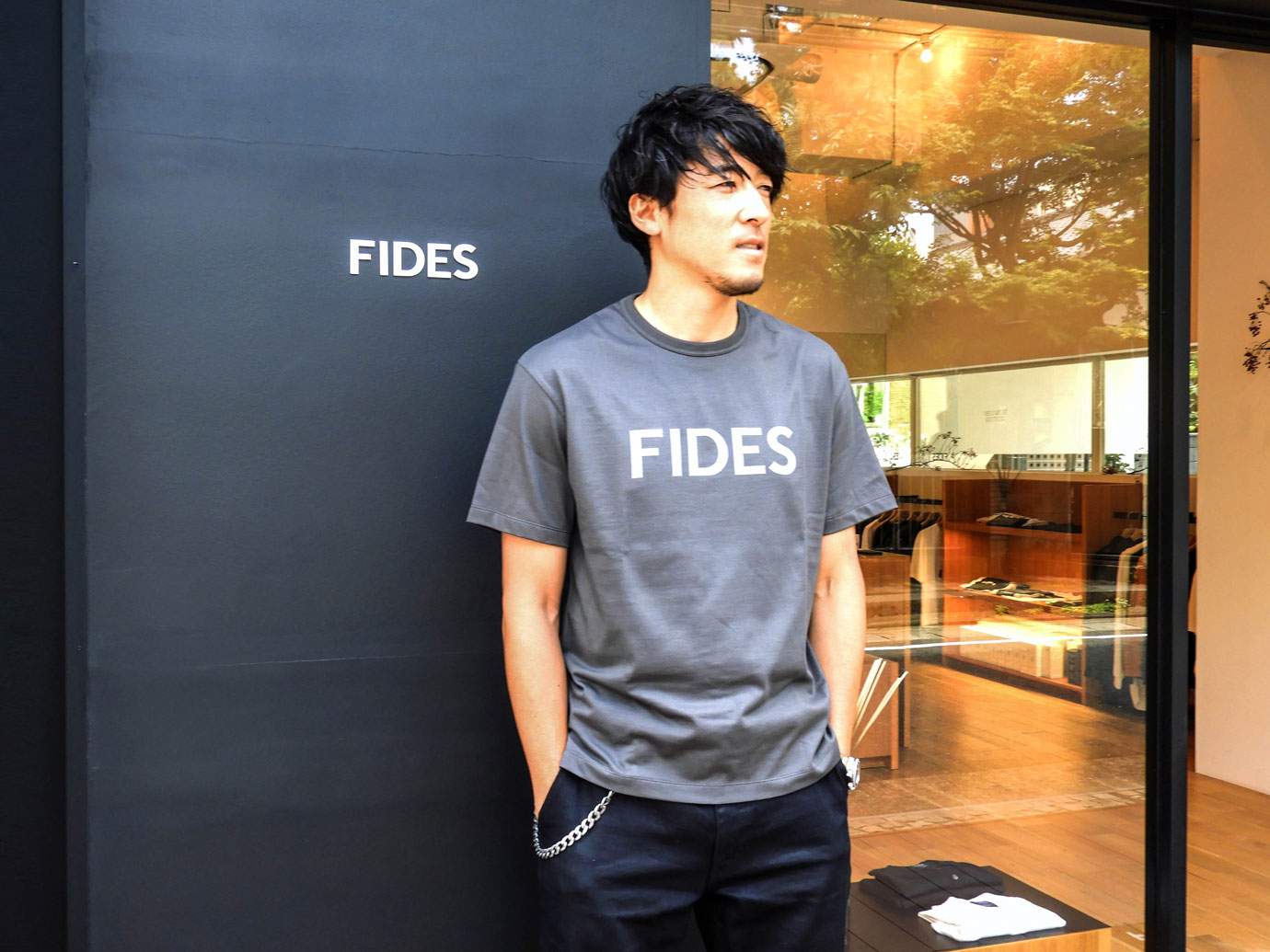 Fides フィデス 元サガン鳥栖選手の新しいホームグラウンド 最高の着ごこちを求めたファションブランド Editors Saga