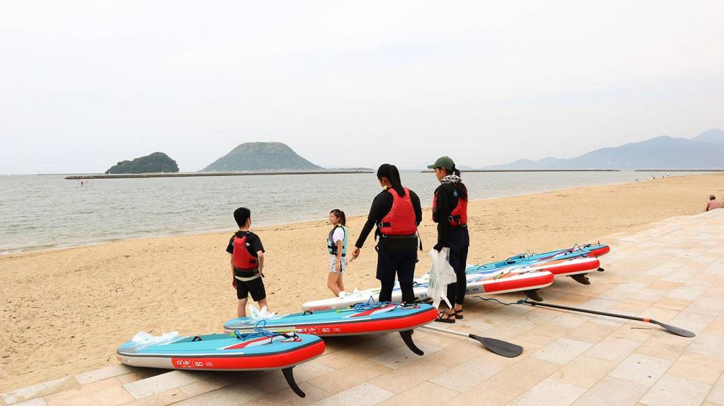 【SUP×ゴミ拾い】楽しみながら海の豊かさを守る唐津市の高校生団体『ReAct』