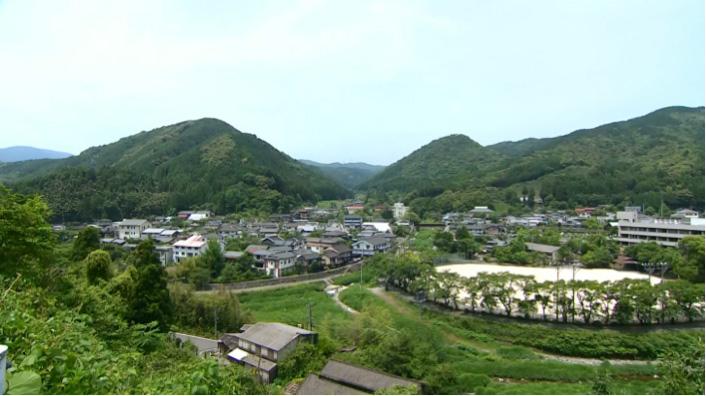 古湯の風景