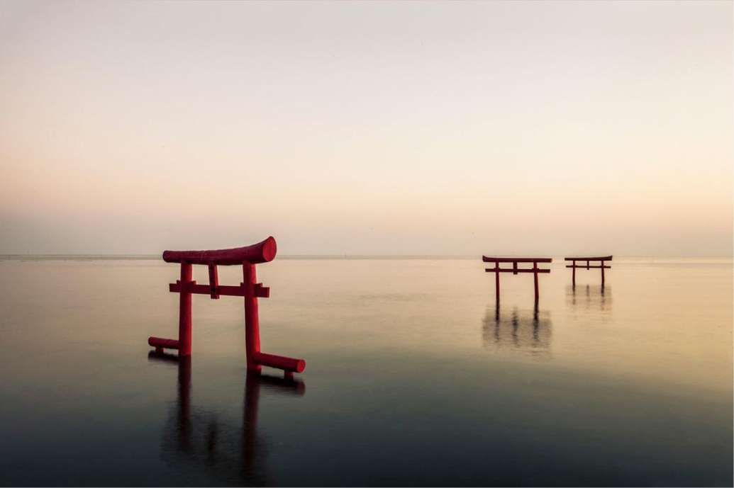 大魚神社】有明海に浮かぶ神秘的な海中鳥居｜太良｜EDITORS SAGA