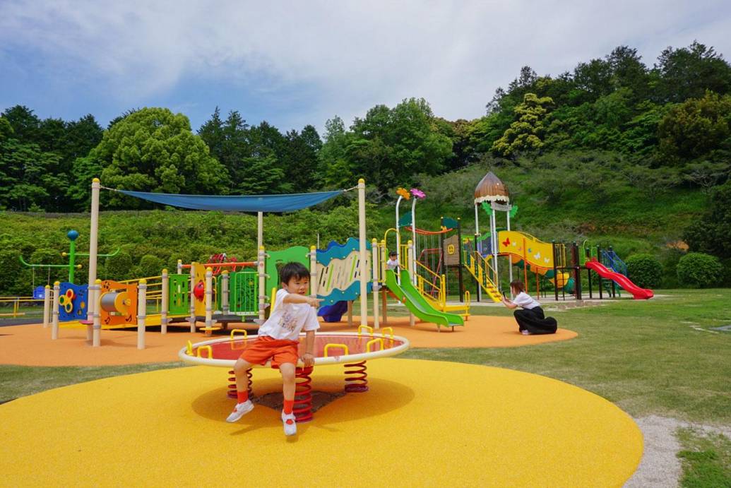 【きたがた四季の丘公園】先月リニューアルした、ピカピカの公園！