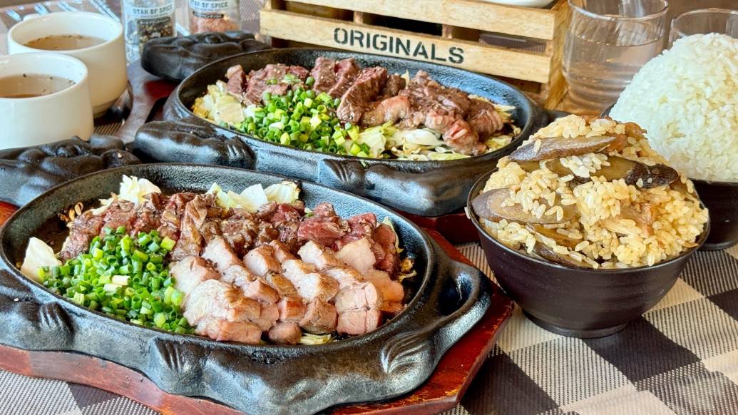 鳥栖でスタミナランチ！ボリューム満点の鉄板ステーキ『おやじのステーキ』