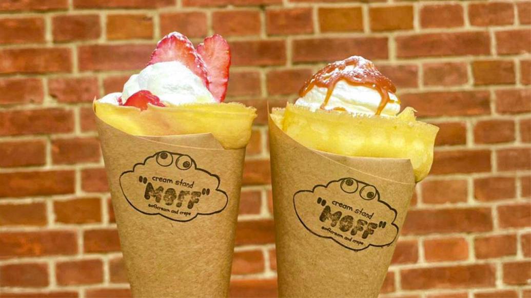 最後まで美味しい！オーナーこだわりのクレープ＆牧場ソフトクリーム 神埼市「creamstand MOFF」
