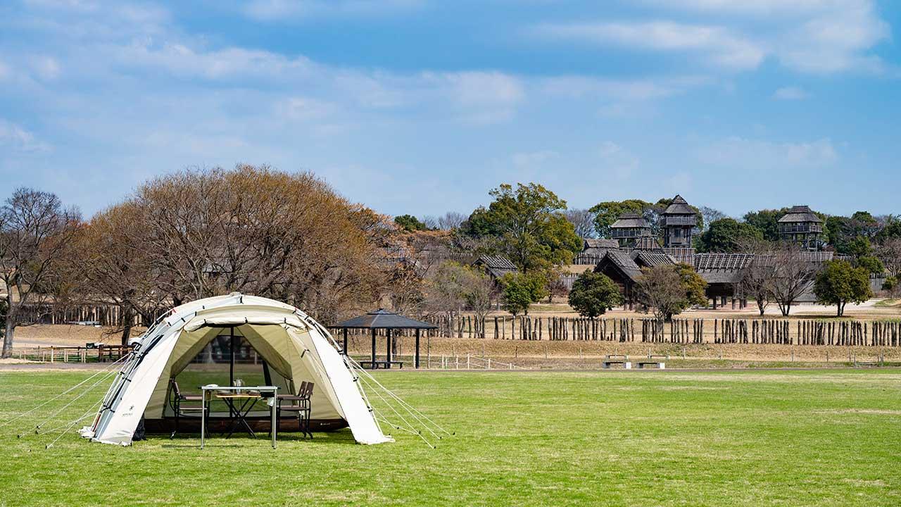 スノーピーク グラウンズ 吉野ヶ里が2026年3月オープン！吉野ヶ里歴史公園で楽しむ新しいキャンプ＆宿泊体験