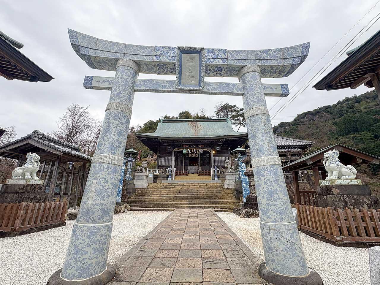 有田町 陶山神社 有田焼の大鳥居
