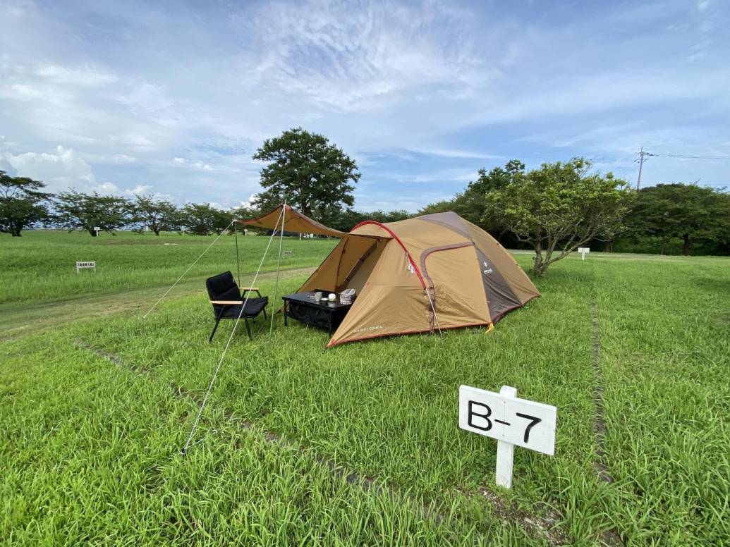 アウトドアと私 平地de夏キャンプの形 In 小城 Editors Saga